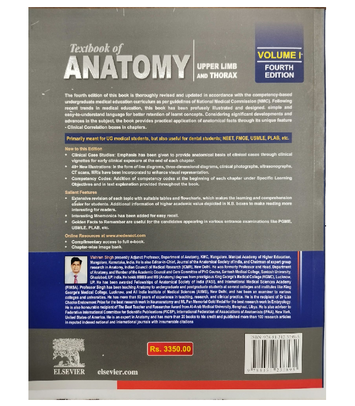 Textbook Of Anatomy Upper Limb