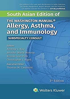 The Washington Manual Allergy Asthma And Immunology Subspecialty Consult 3 Edition (Pb)