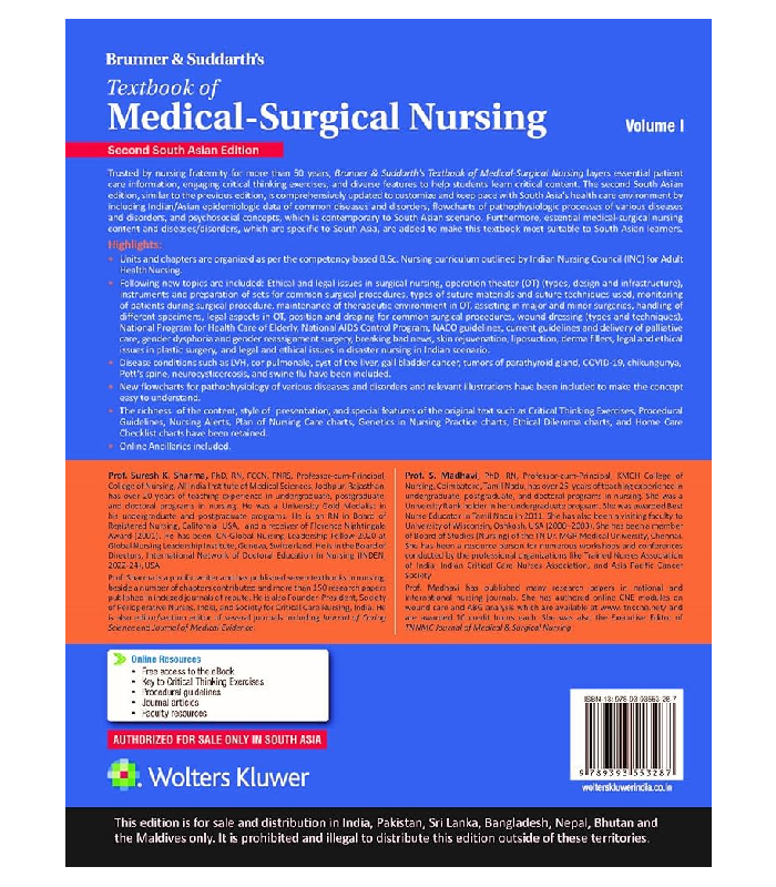 Brunner And Suddarths Textbook Of Medical Surgical Nursing
