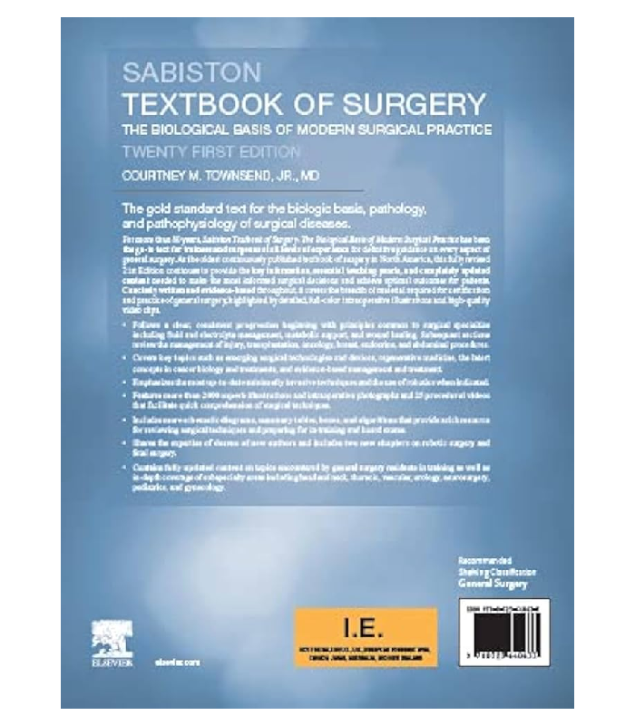 Sabiston Textbook of Surgery