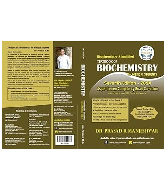 Textbook of Biochemistry for Medical Students