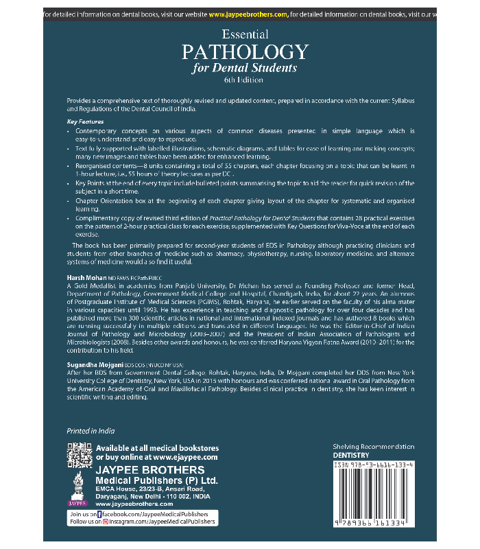 Essential Pathology for Dental Students