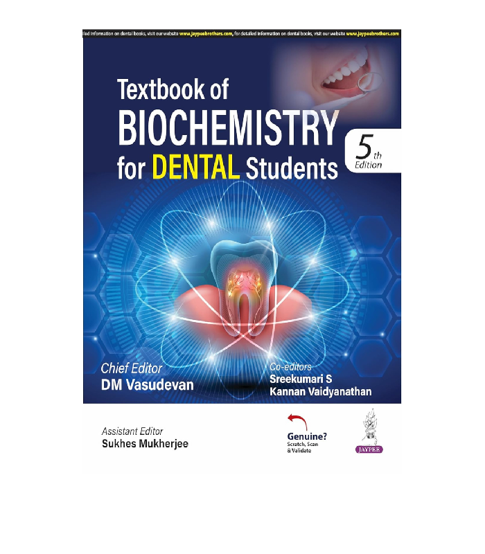 Textbook of Biochemistry for Dental Students