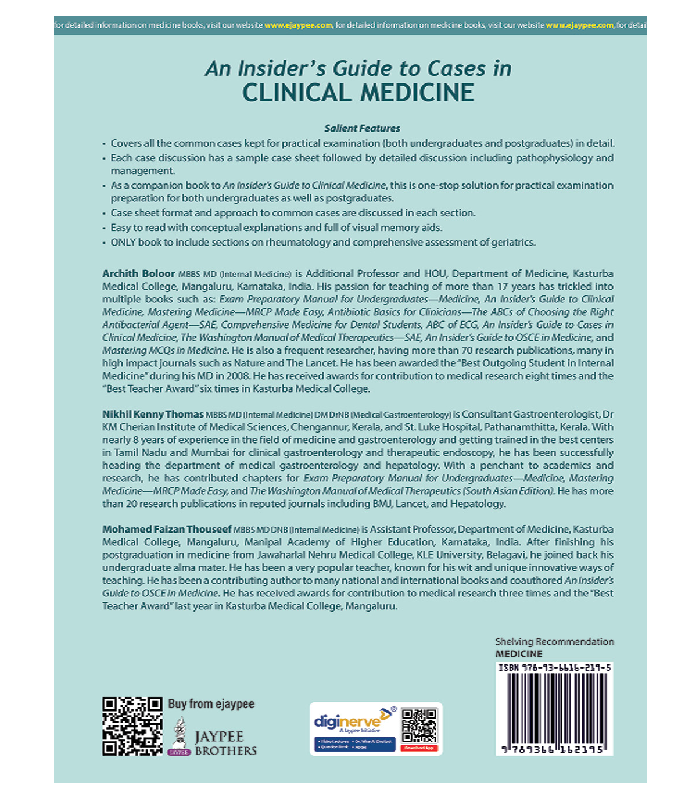 An Insiders Guide to Cases in Clinical Medicine
