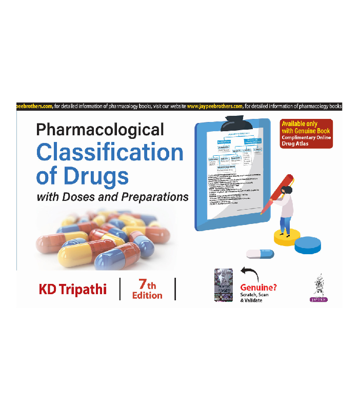Pharmacological Classification of Drugs with Doses and Preparations