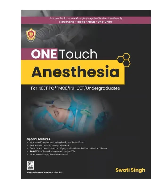 ONE TOUCH Anesthesia for NEET/NEXT/FMGE/INI-CET/ Undergraduates