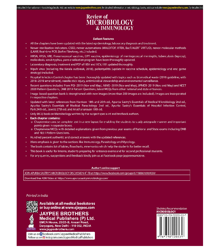 Review of Microbiology And Immunology