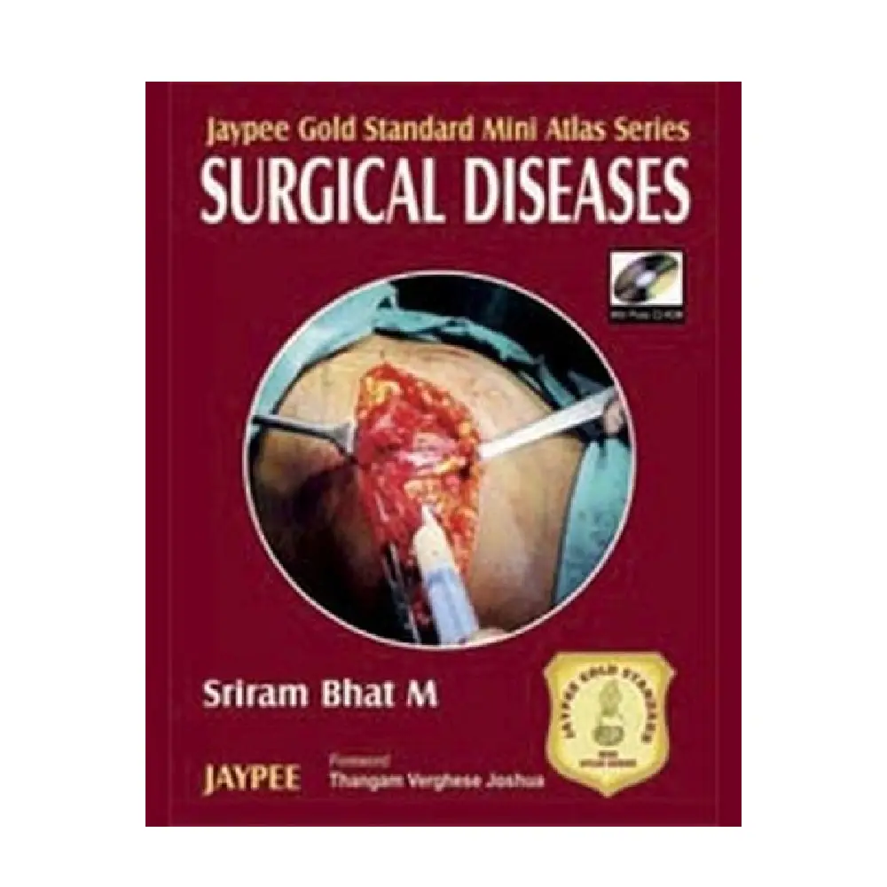 Jaypee Gold Standard Mini Atlas Series Surgical Diseases with Photo CD Rom