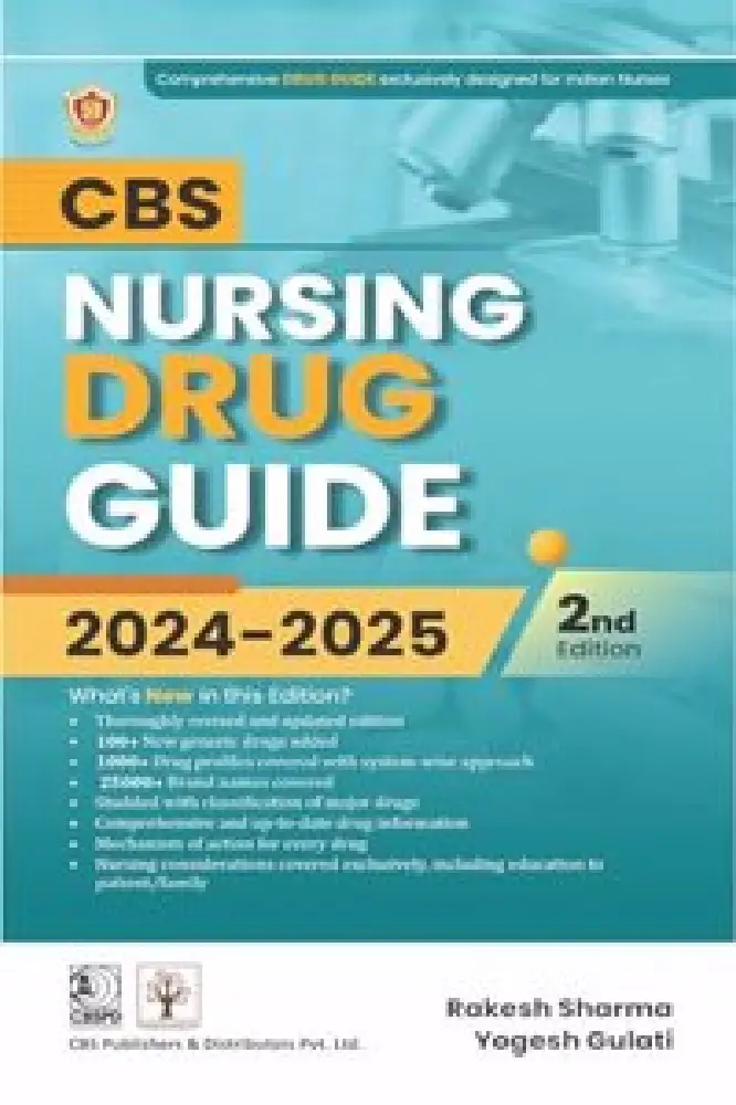 Cbs Nursing Drug Guide 2024-2025, 2nd Ed (PB)