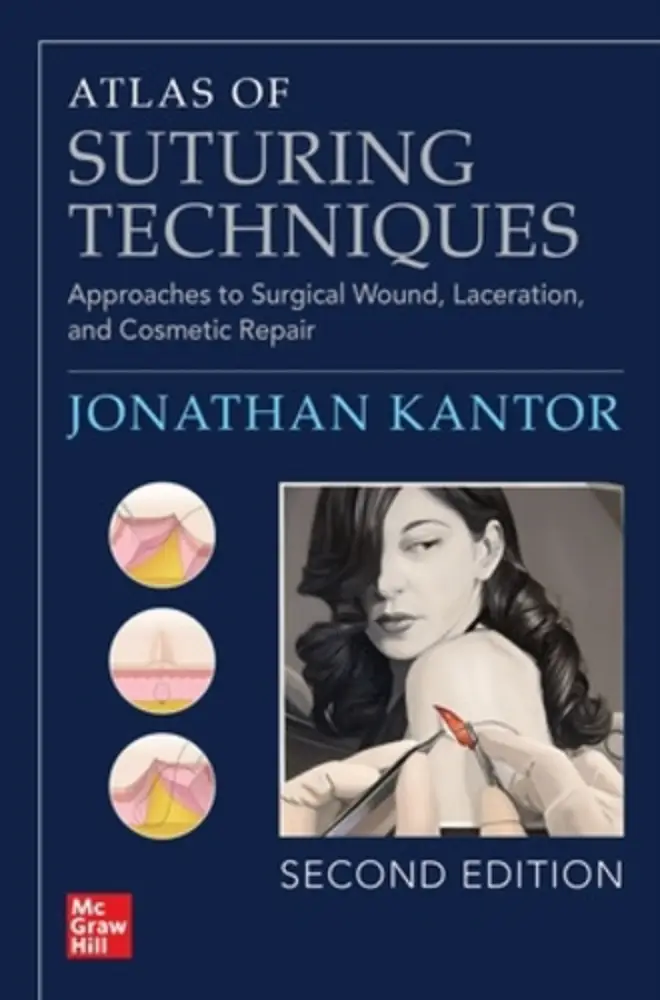 Atlas Of Suturing Techniques Approaches To Surgical Wound Laceration And Cosmetic Repair 2e (PB)