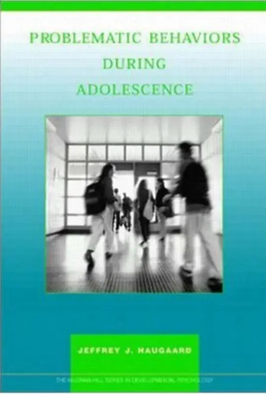 Problematic Behaviors During Adolescence 1st Ed