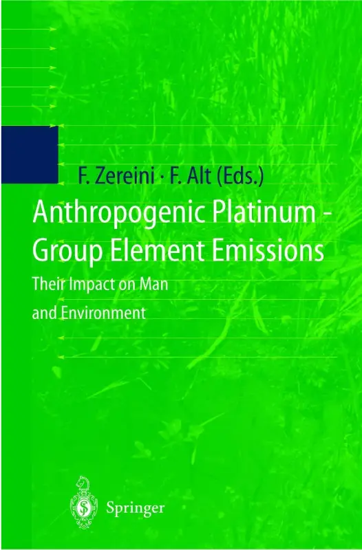 Anthropogenic Platinum-Group Element Emissions: Their Impact on Man and Environment