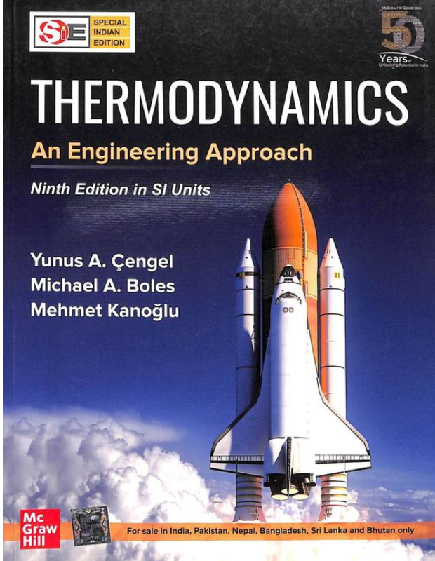 Thermodynamics: An Engineering Approach 