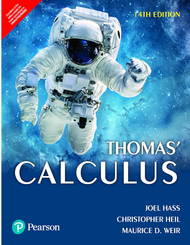 Pearson Thomas' Calculus