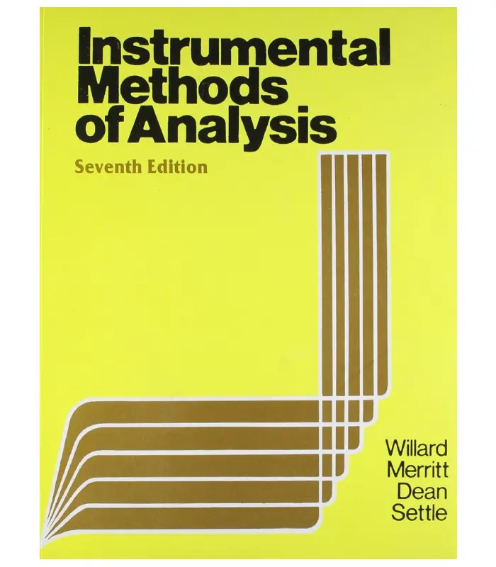 Instrumental Methods Of Analysis 7Ed