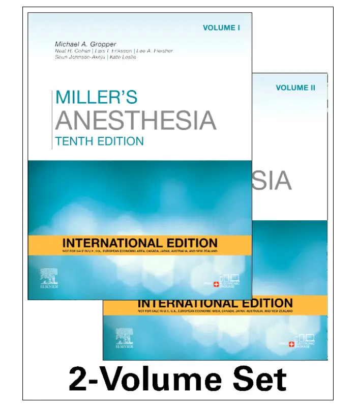 Millers Anesthesia IE 2 Vol Set 10Ed
