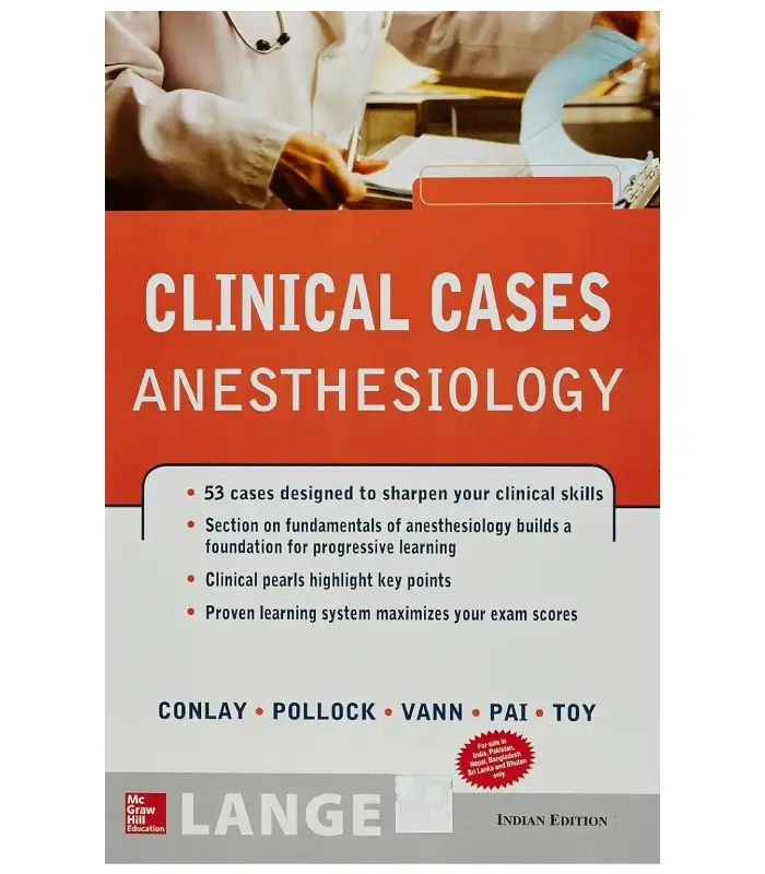 Lange Clinical Cases Anesthesiology 1Ed