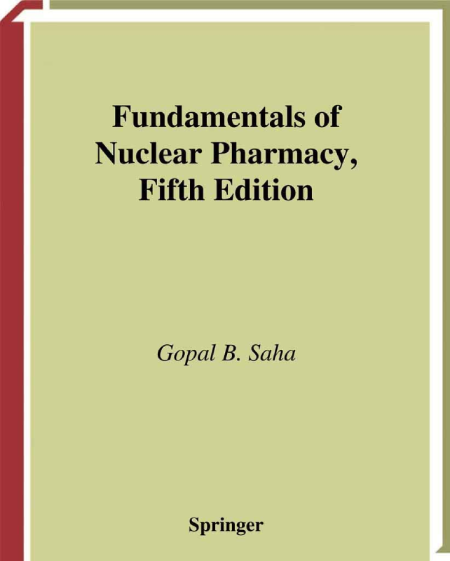 Fundamentals of Nuclear Pharmacy, 5th Edition